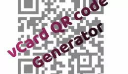 vcard qr code