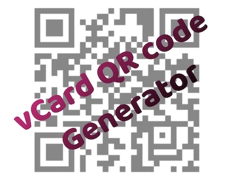 vcard qr code