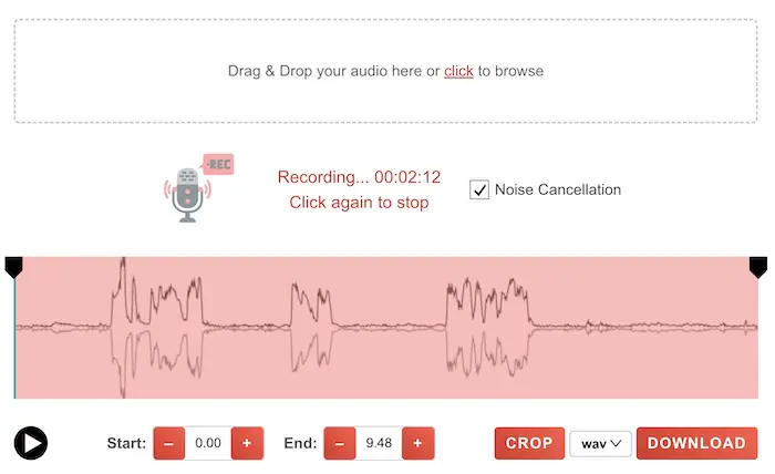 audio recorder