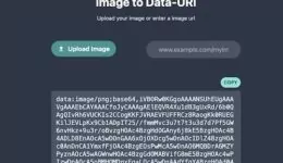 image to data URI