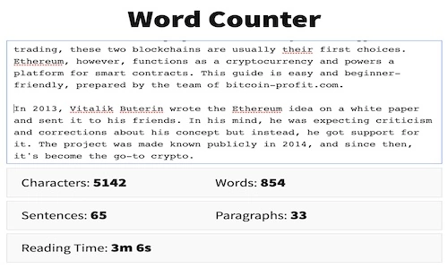 word counter