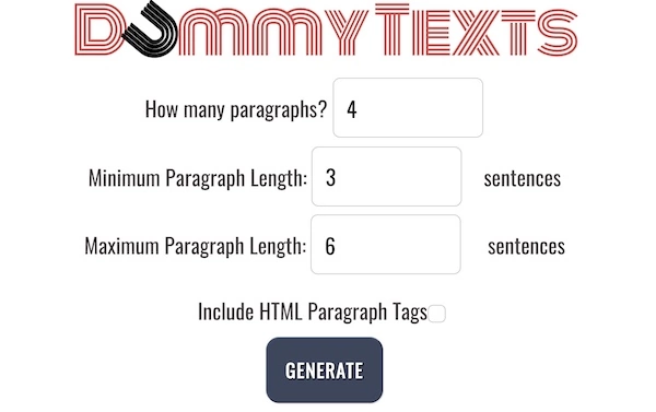 dummy text generator