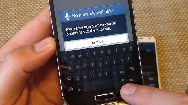 Mobile network not available, How to fix?