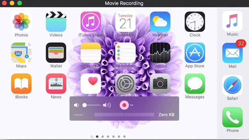 osx screen record with audio