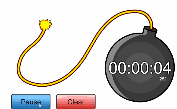 Online Timer related websites: Countdown, Stopwatch