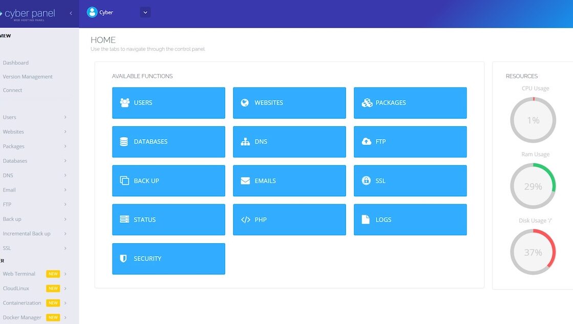 cyberpanel
